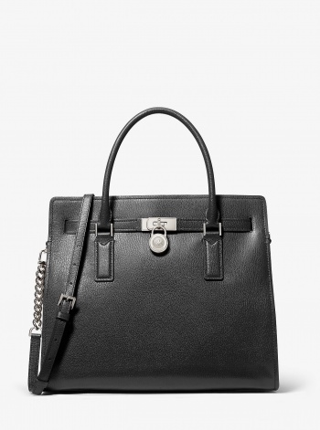 Michael Kors Hamilton Moderne Large Leather Satchel