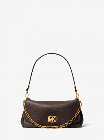 Michael Kors Bryant Large Textured Leather Convertible Shoulder Bag
