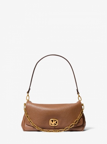 Michael Kors Bryant Large Textured Leather Convertible Shoulder Bag