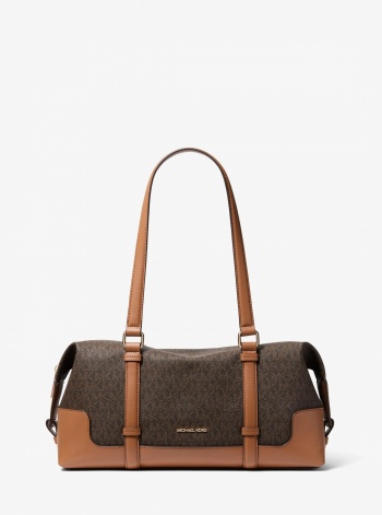 Michael Kors Teddi Large Signature Logo Shoulder Bag