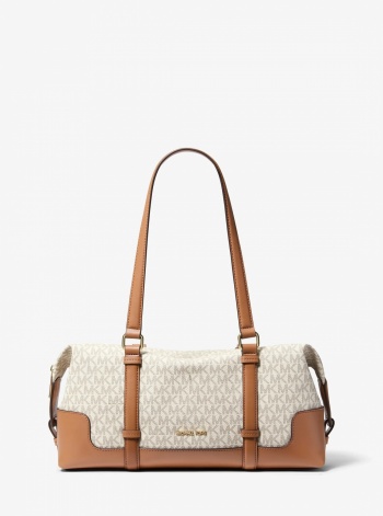 Michael Kors Teddi Large Signature Logo Shoulder Bag