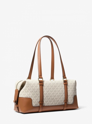 Michael Kors Teddi Large Signature Logo Shoulder Bag
