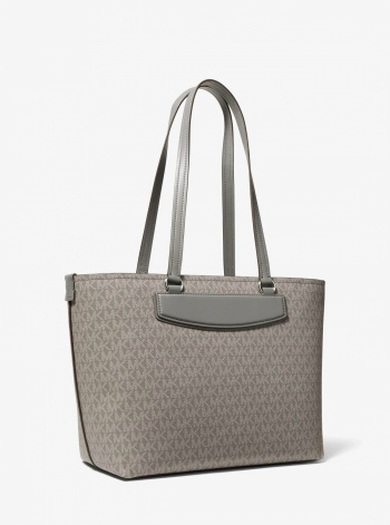 Michael Kors Jet Set Travel Medium Signature Logo Tote Bag