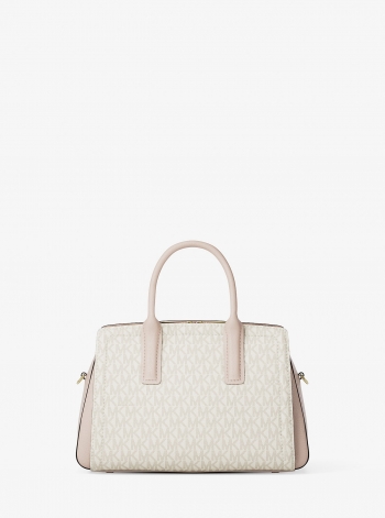 MICHAEL Michael Kors Laila Small Signature Logo Satchel