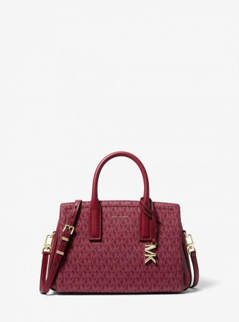 Michael Kors Laila Small Signature Logo Satchel