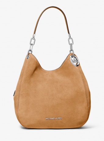 MICHAEL Michael Kors Lillie Large Suede Shoulder Bag