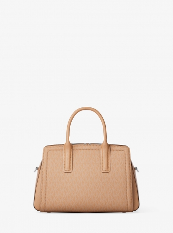 MICHAEL Michael Kors Laila Small Signature Logo Satchel