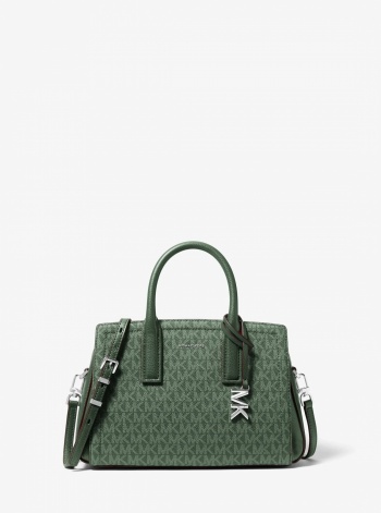Michael Kors Laila Small Signature Logo Satchel