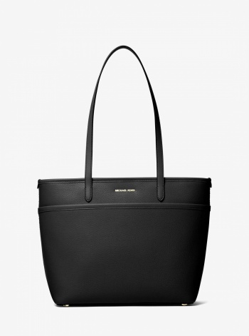 Michael Kors Marlowe Medium Pebbled Leather Pocket Tote Bag