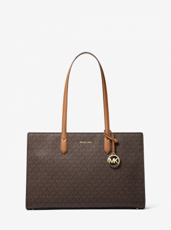 Michael Kors Scarlett Medium Signature Logo Tote Bag