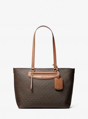 MICHAEL Michael Kors Jet Set Travel Medium Signature Logo Tote Bag
