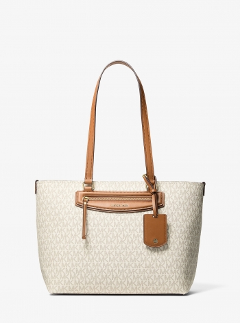 MICHAEL Michael Kors Jet Set Travel Medium Signature Logo Tote Bag