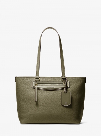 MICHAEL Michael Kors Jet Set Travel Medium Pebbled Leather Tote Bag