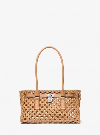 Michael Kors Hamilton Moderne Small Hand-Woven Satchel