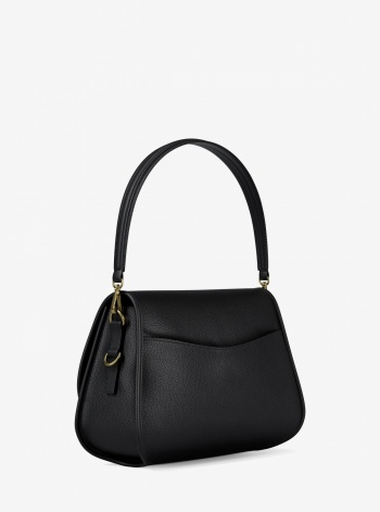 Michael Kors Holmes Medium Pebbled Leather Convertible Messenger Bag