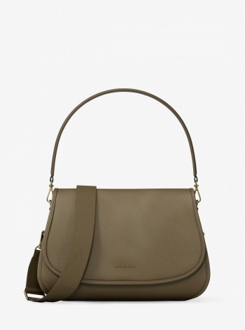 Michael Kors Holmes Medium Pebbled Leather Convertible Messenger Bag