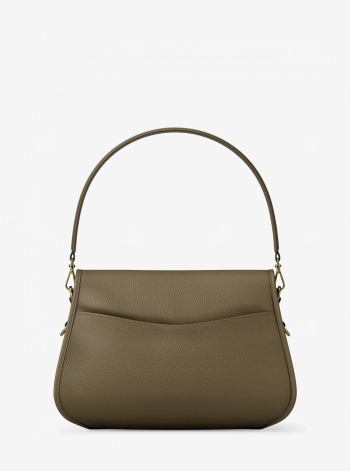 Michael Kors Holmes Medium Pebbled Leather Convertible Messenger Bag