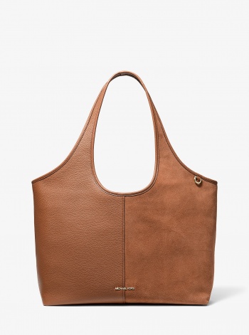 Michael Kors Henly Large Leather and Suede Tote Bag