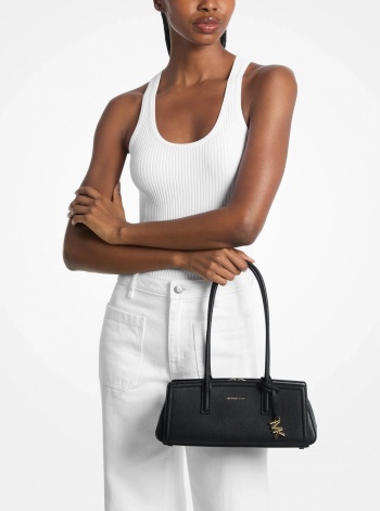Michael Kors Laila Small Leather Shoulder Bag