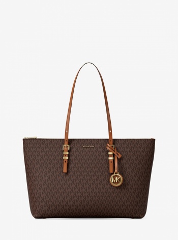 Michael Kors Quinn Large Signature Logo Tote Bag