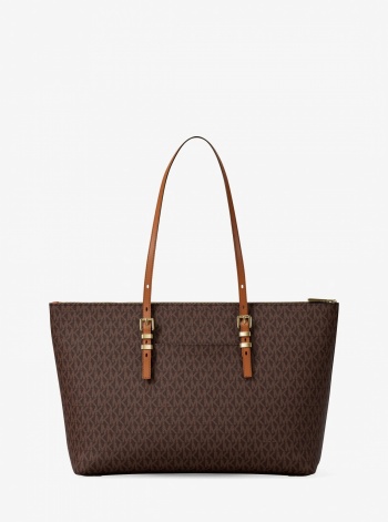 Michael Kors Quinn Large Signature Logo Tote Bag