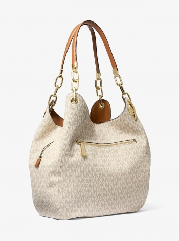 MICHAEL Michael Kors Lillie Large Signature Logo Shoulder Bag