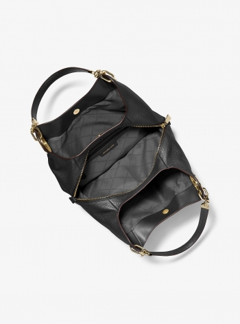 MICHAEL Michael Kors Lillie Large Pebbled Leather Shoulder Bag