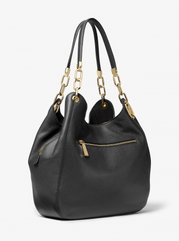MICHAEL Michael Kors Lillie Large Pebbled Leather Shoulder Bag