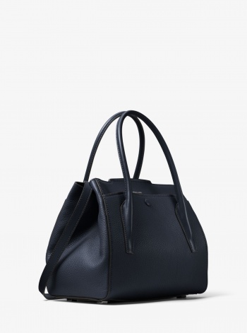 Michael Kors Collection Bancroft Medium Calf Leather Satchel