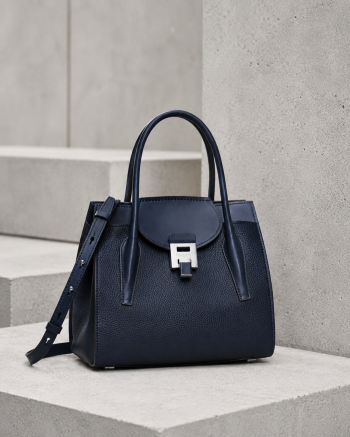 Michael Kors Collection Bancroft Medium Calf Leather Satchel