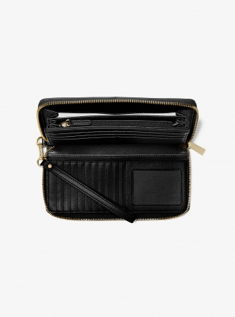 MICHAEL Michael Kors Jet Set Travel Large Leather Continental Wallet