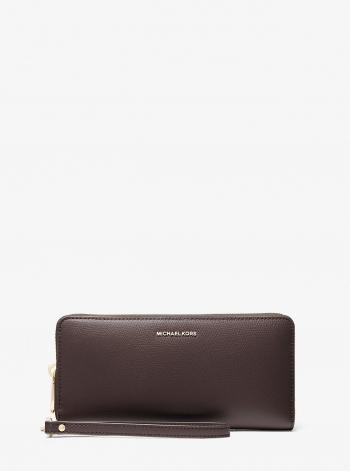 Michael Kors Jet Set Travel Large Leather Continental Wallet