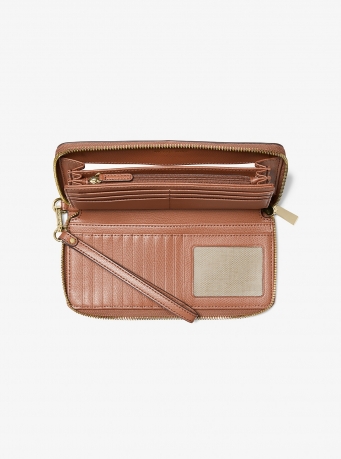 MICHAEL Michael Kors Jet Set Travel Large Leather Continental Wallet