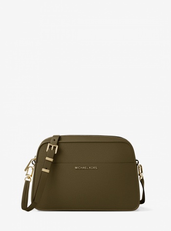 Michael Kors Jet Set Small Leather Camera Crossbody Bag