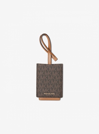 Michael Kors Jet Set Signature Logo Luggage Tag