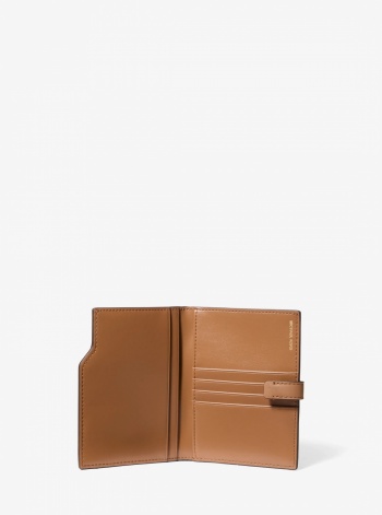 Michael Kors Jet Set Signature Logo Passport Wallet
