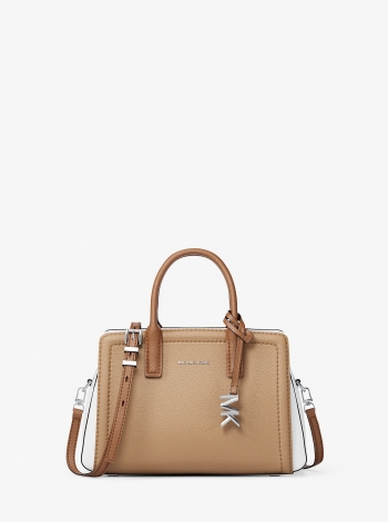 MICHAEL Michael Kors Laila Extra-Small Color-Block Leather Crossbody Bag