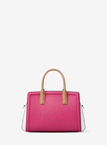 Michael Kors Laila Extra-Small Color-Block Leather Crossbody Bag