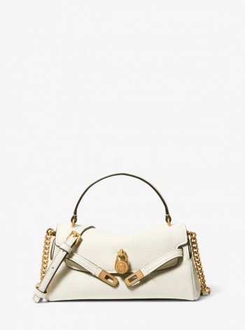 Michael Kors Hamilton Moderne Extra-Small Textured Leather Slouchy Crossbody Bag