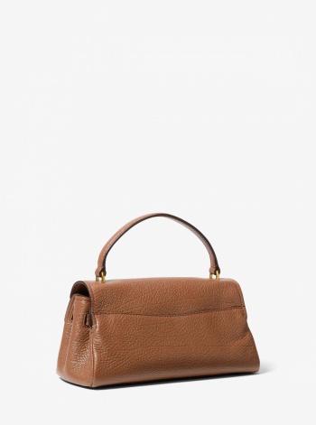 Michael Kors Hamilton Moderne Extra-Small Textured Leather Slouchy Crossbody Bag