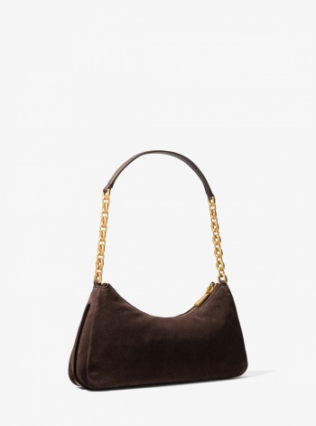 Michael Kors Nolita Medium Hand-Woven Leather Chain Pochette