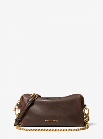Michael Kors Bryant Small Leather Convertible Crossbody Bag