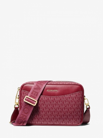 Michael Kors Bev Large Signature Logo Crossbody Bag