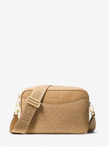Michael Kors Bev Large Signature Logo Crossbody Bag
