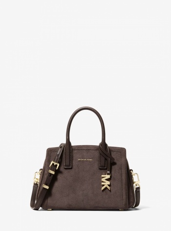 Michael Kors Laila Extra-Small Suede Convertible Crossbody Bag