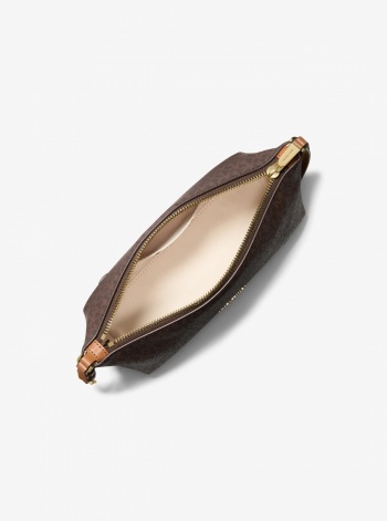 Laila Small Signature Logo Pochette