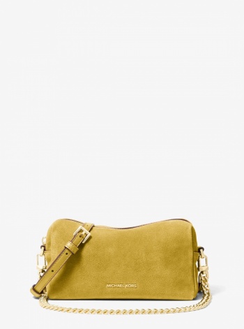 Michael Kors Bryant Small Suede Convertible Crossbody Bag