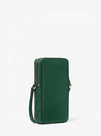 Michael Kors Jet Set Small Leather Smartphone Crossbody Bag