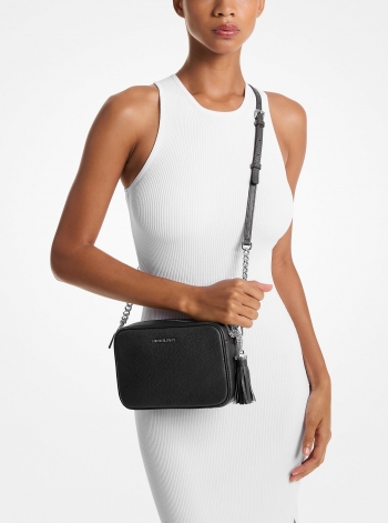 MICHAEL Michael Kors Ginny Leather Crossbody Bag