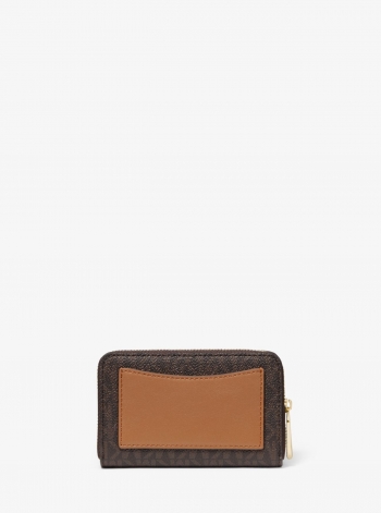 MICHAEL Michael Kors Small Logo and Leather Wallet